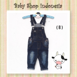 LT085 Celana Panjang Bayi Celana Panjang Softjeans Anak Overall Celana Anak Celana Jeans Anak Simple Ripped  large